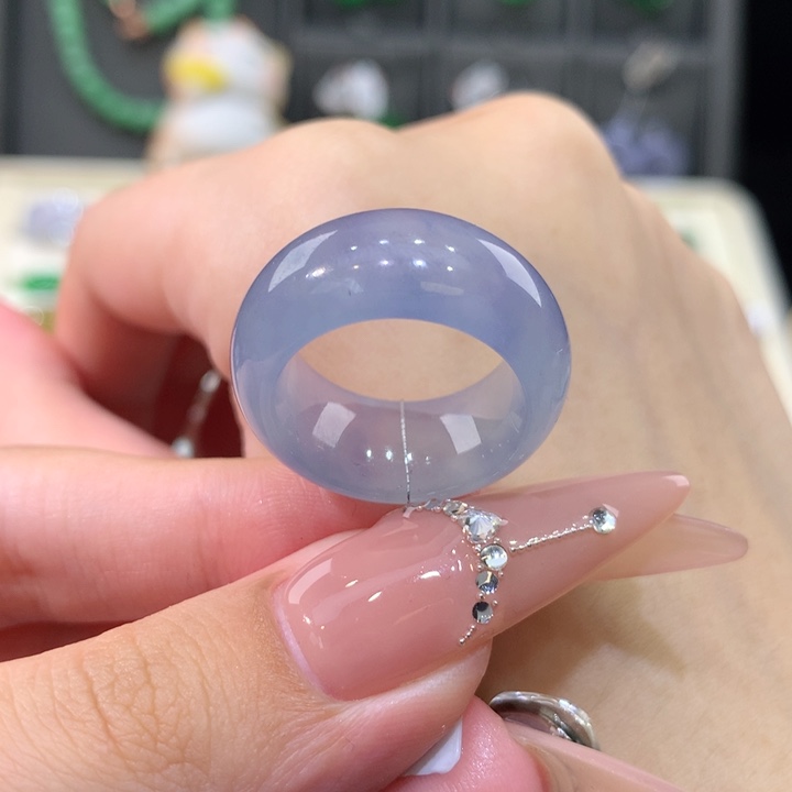 未镶嵌戒指翡翠12-13轮胎