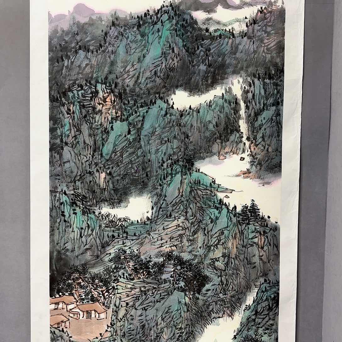 国画国画纯手绘作品请放心去藏