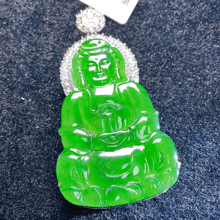 翡翠颈饰未镶嵌瑞****厂90，