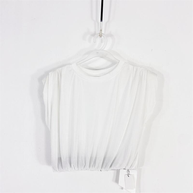 【77衣橱】KE9567精品女装上衣短袖T恤气质轻奢【红人上新】