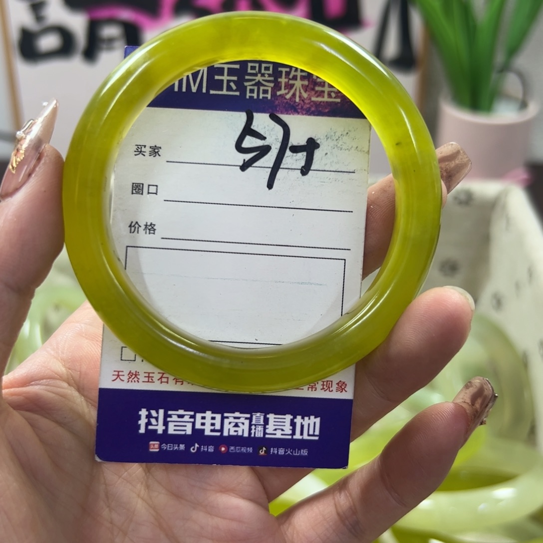 蛇纹石玉手镯未镶嵌332