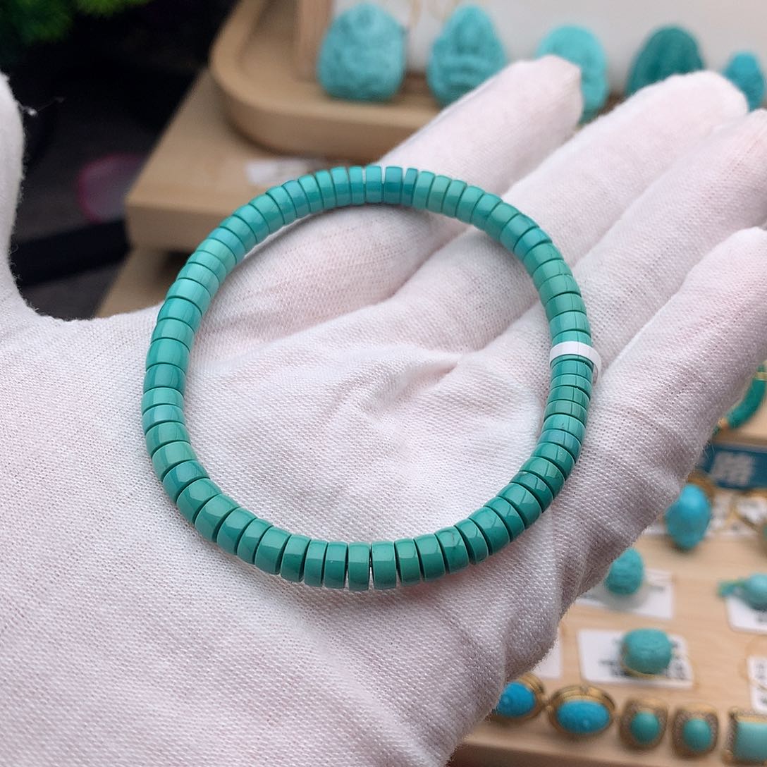 绿松石珠宝奇石未镶嵌