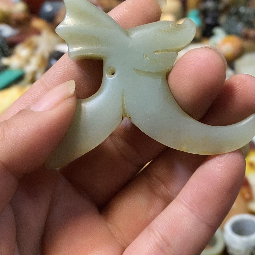 和田玉（糖玉）未镶嵌挂件