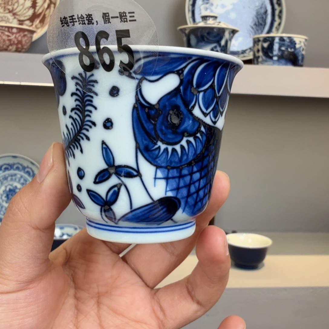 杯子瓷吴义松甄选陶瓷865
