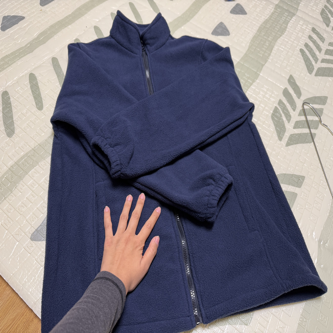 临汾一中高中初中同款冲锋衣内胆藏蓝色