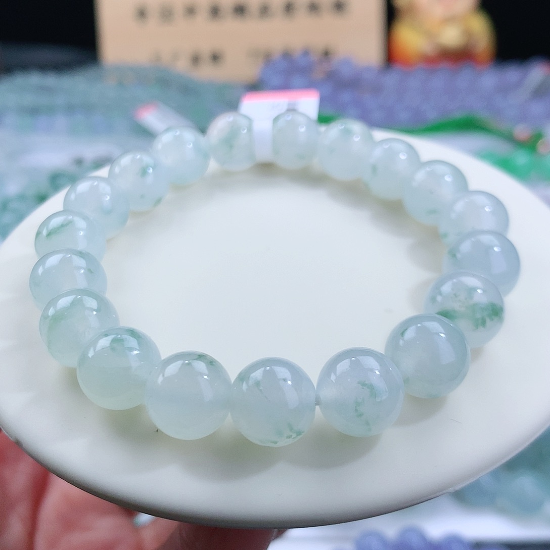 翡翠手链未镶嵌卡10