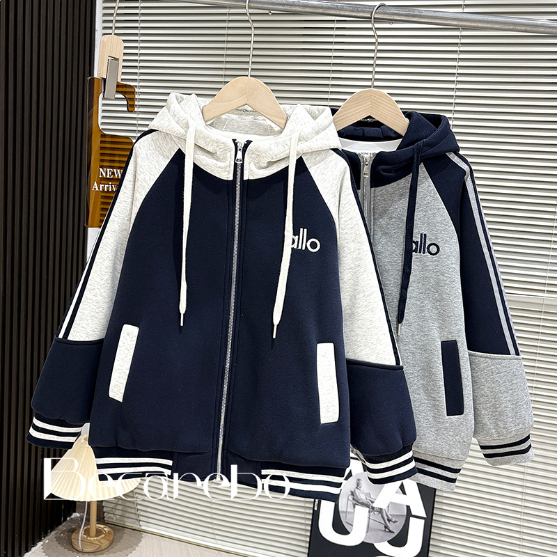 【夹棉加厚】青少年童装男童冬装外套中大童冬季男孩秋冬款棒球衣服