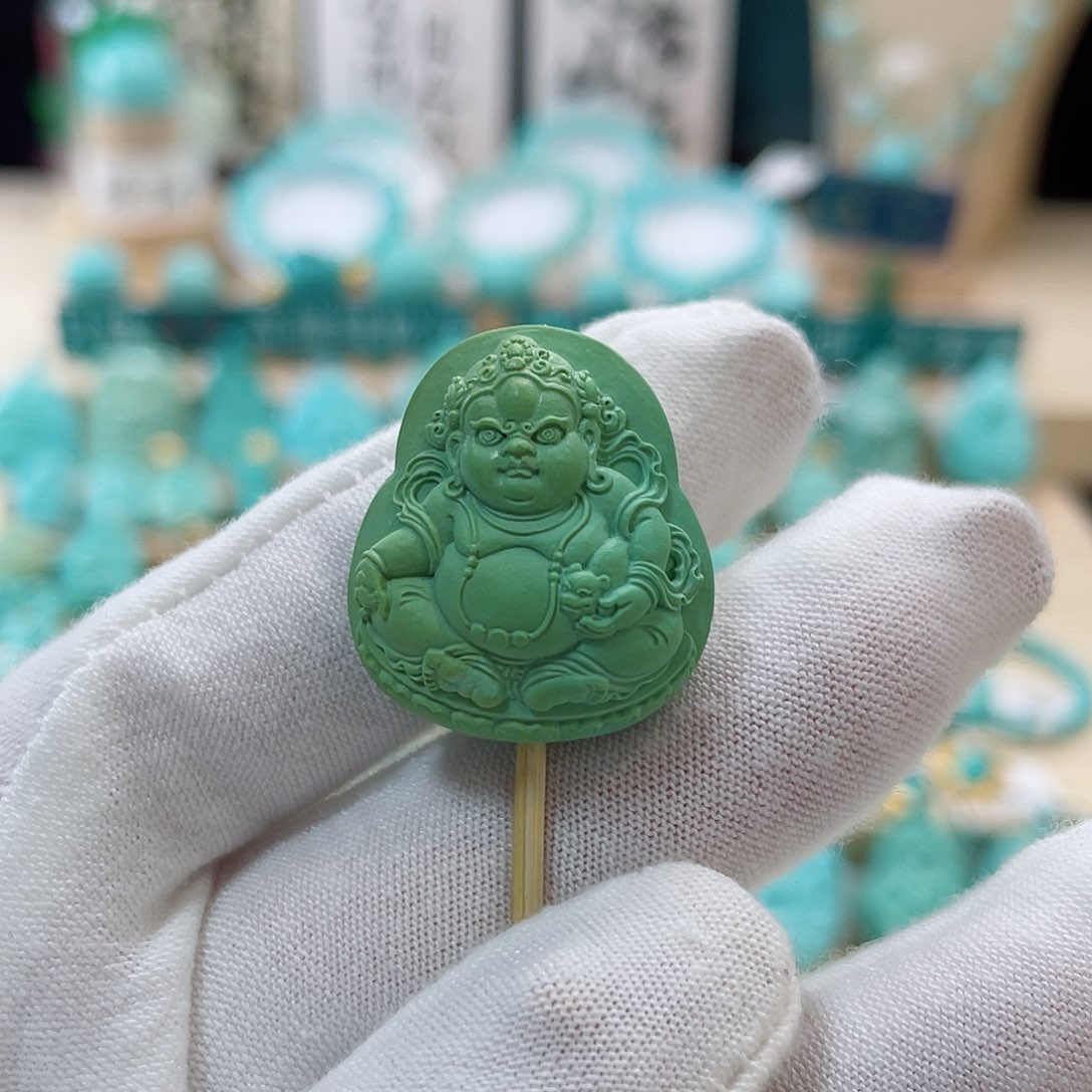 绿松石珠宝奇石未镶嵌