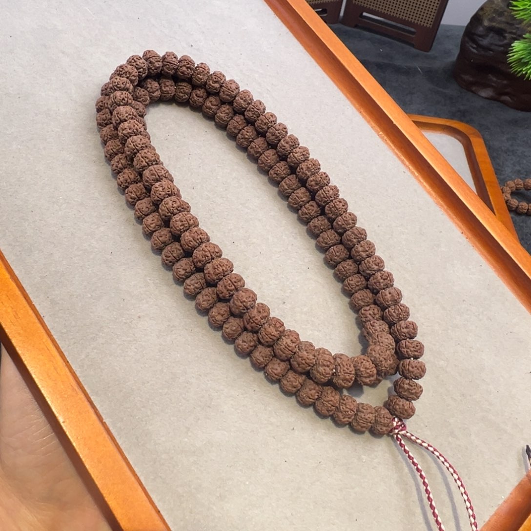 顽***。金刚菩提吊坠定制平细108、9