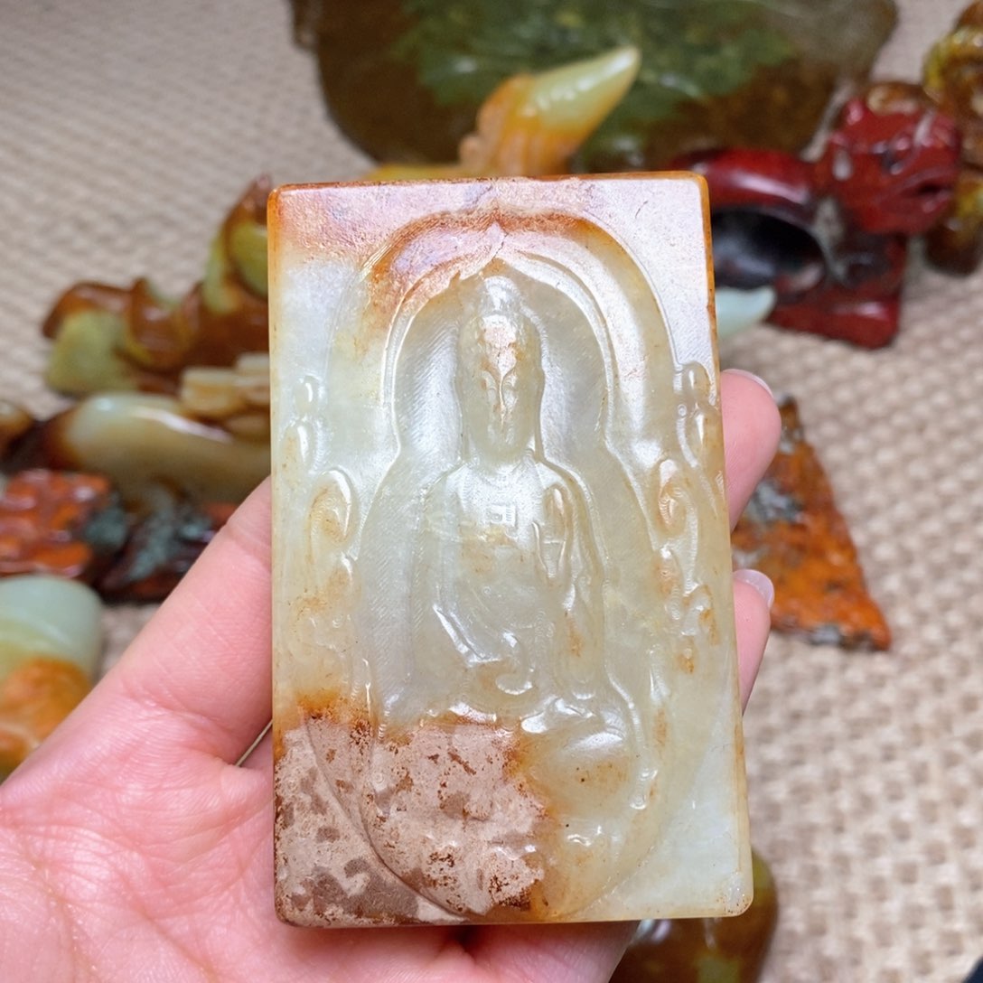 白玉菩提吊坠白玉菩提白玉菩提摆件