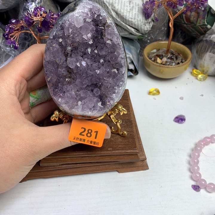 紫晶大型摆件（非配饰）未镶嵌