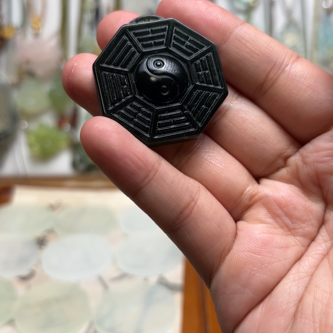 蛇纹石玉合金颈饰