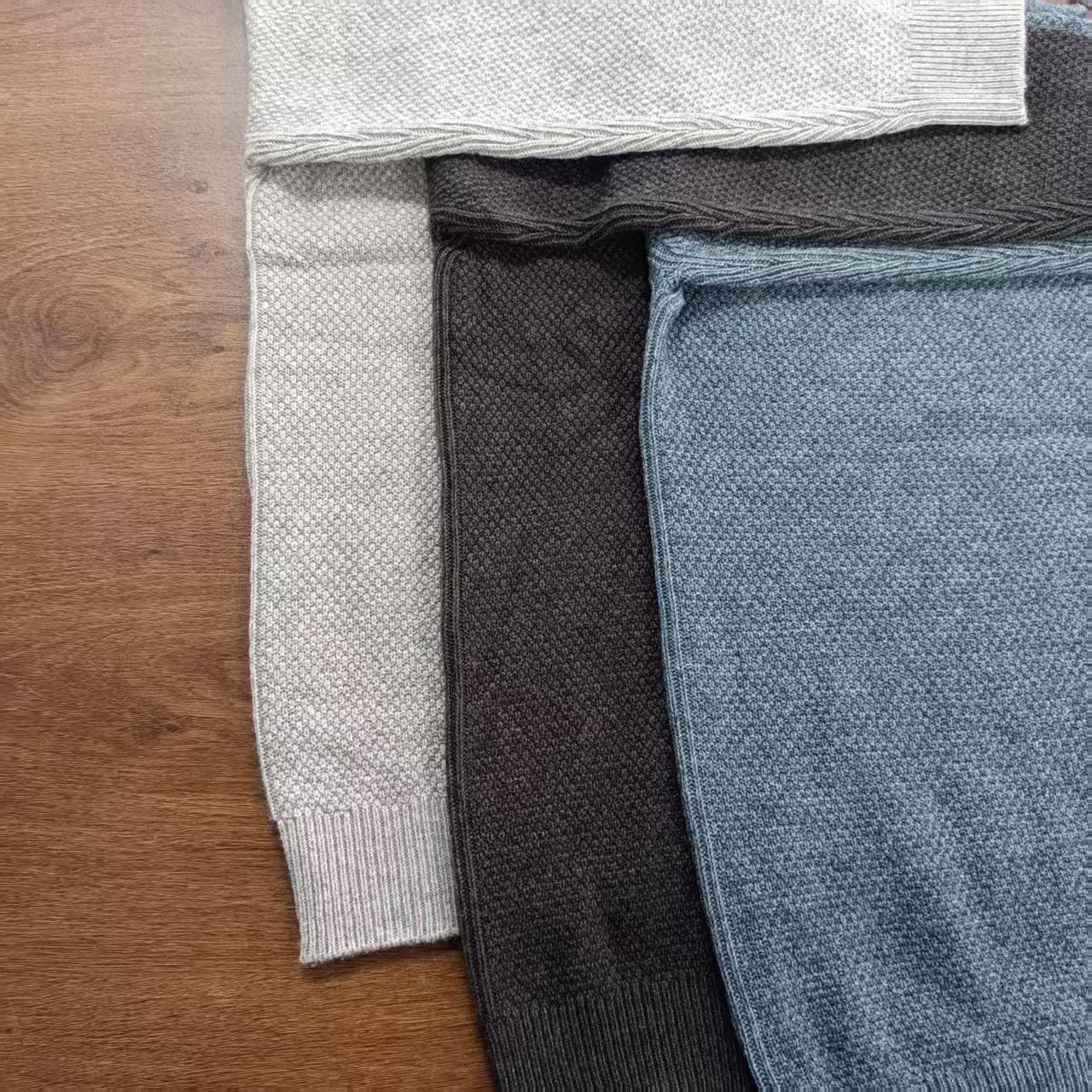 L翻领毛衣海鸥领秋冬加厚长袖针织厚款（卡码拍小）