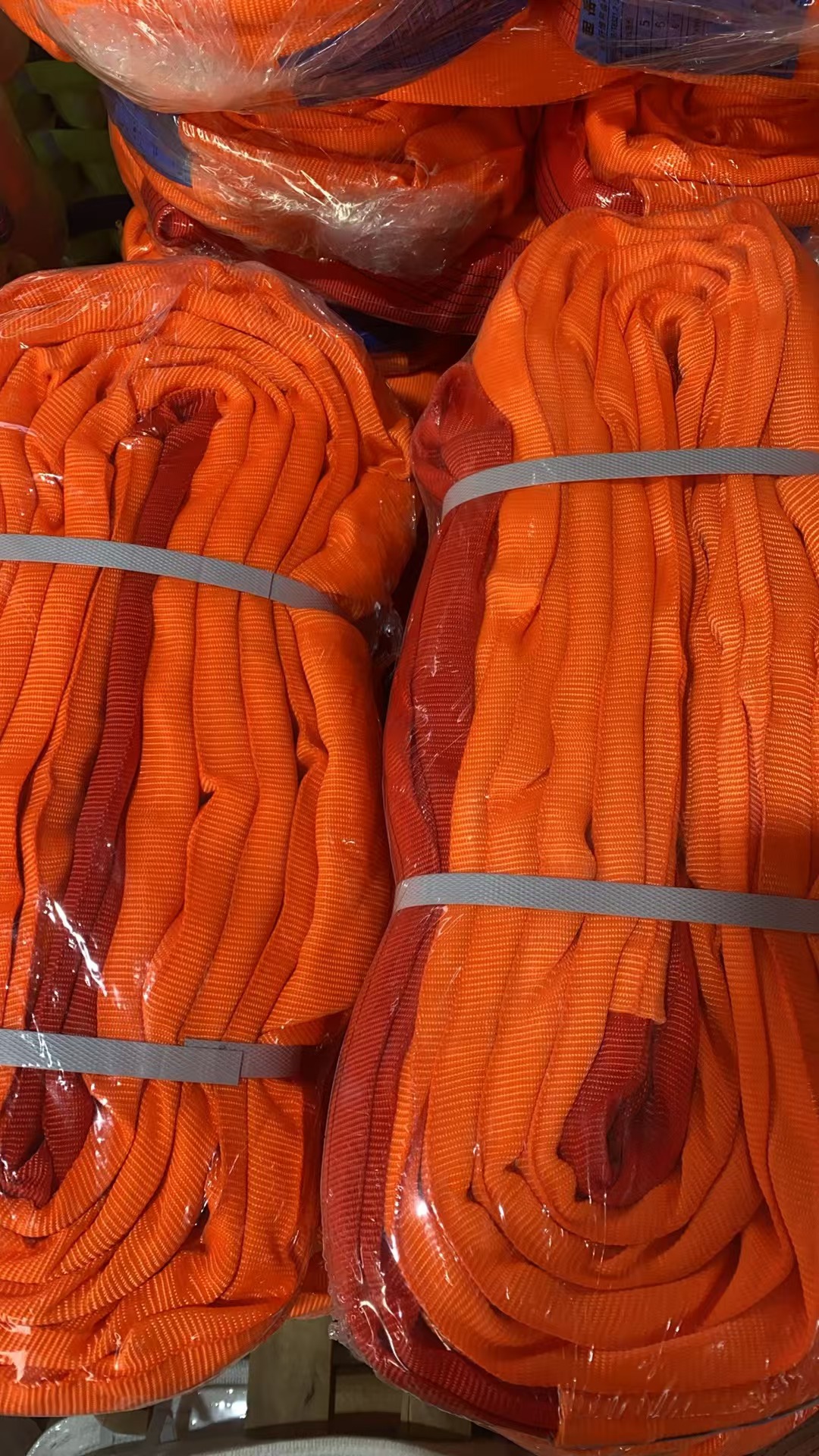 起岳吊装带5吨6米国标柔性双扣起重 吊装带 六倍破断拉力拍一发二