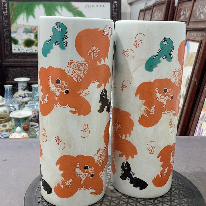 陶摆件博古架陶瓷摆件