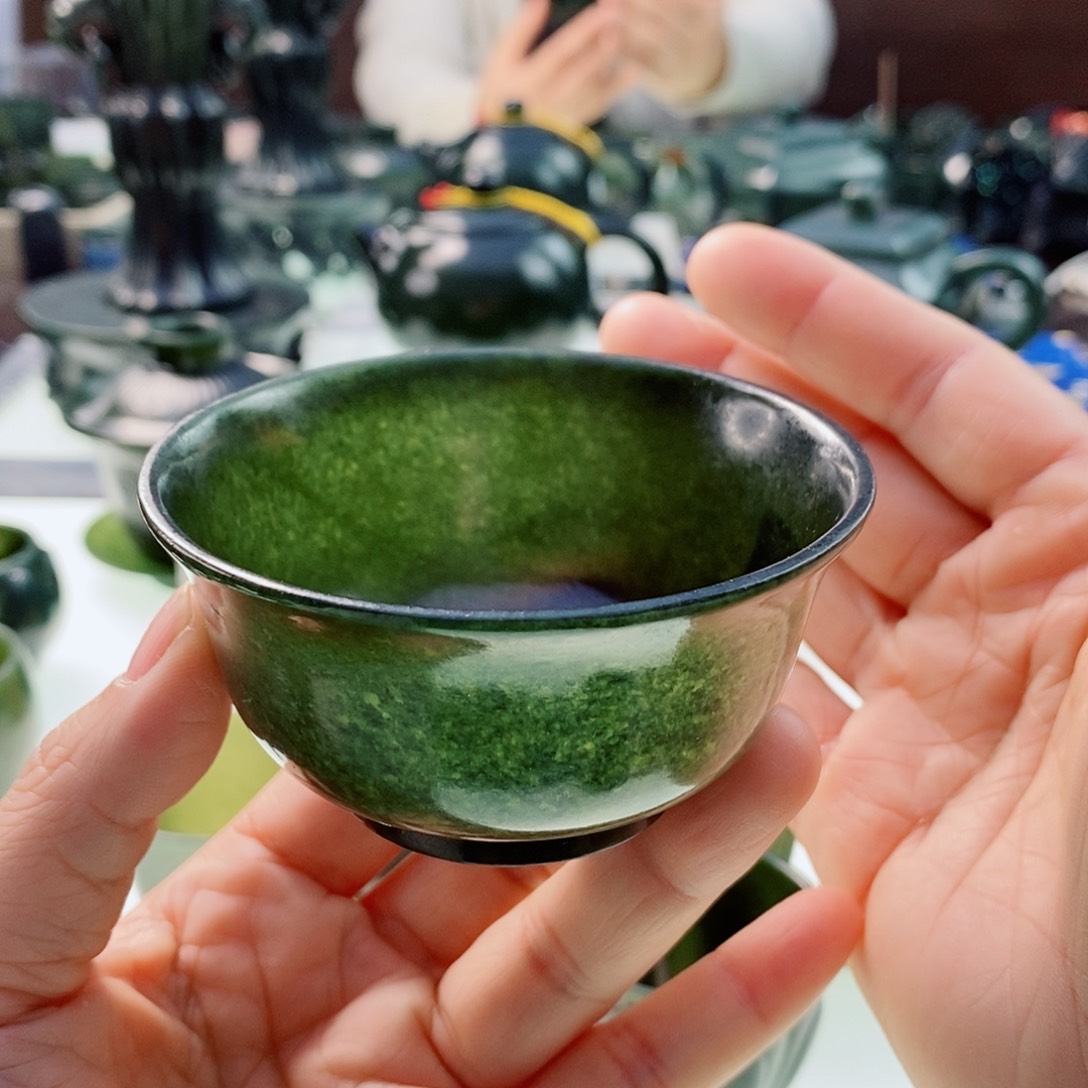 和田玉（青玉）摆件未镶嵌