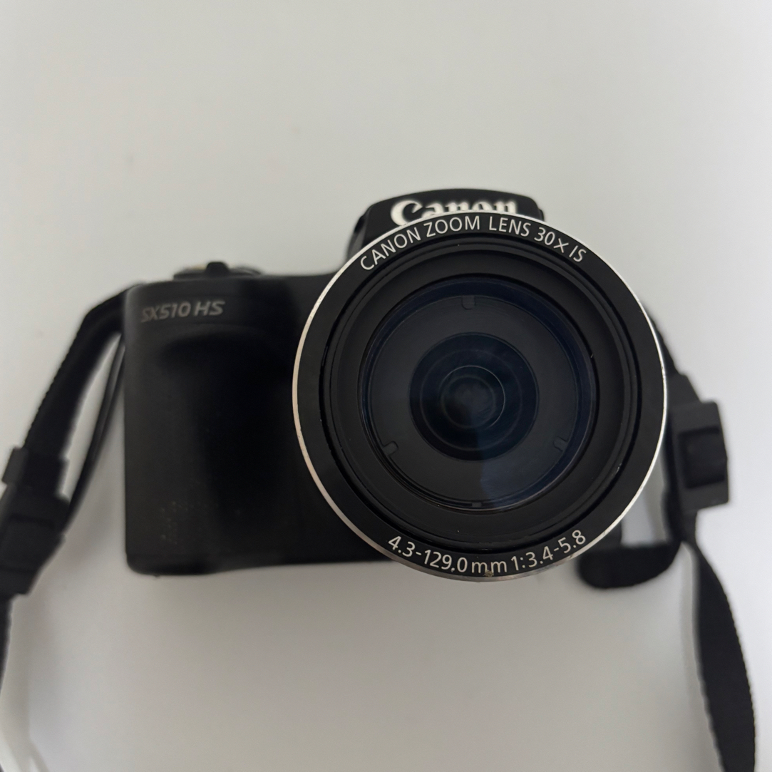 9新 Canon/佳能 sx510黑色120倍长焦带实况带Wi-Fi带配件可拍月亮