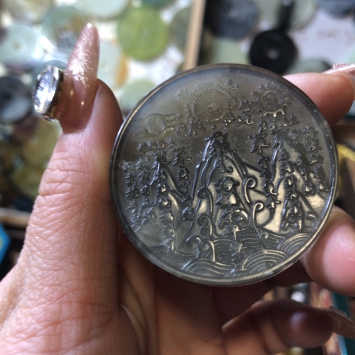 岫玉岫玉挂件未镶嵌