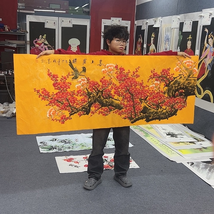 小鱼美术作品欣赏