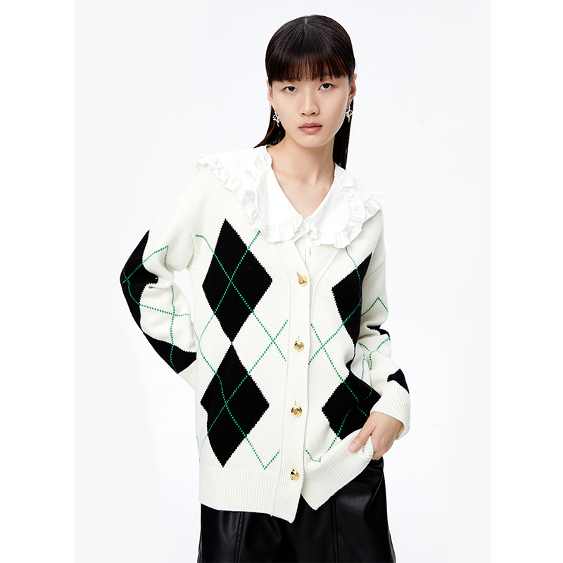 【艾美甄选】NEELLY纳俪商场同款毛针织衫N22091A01121