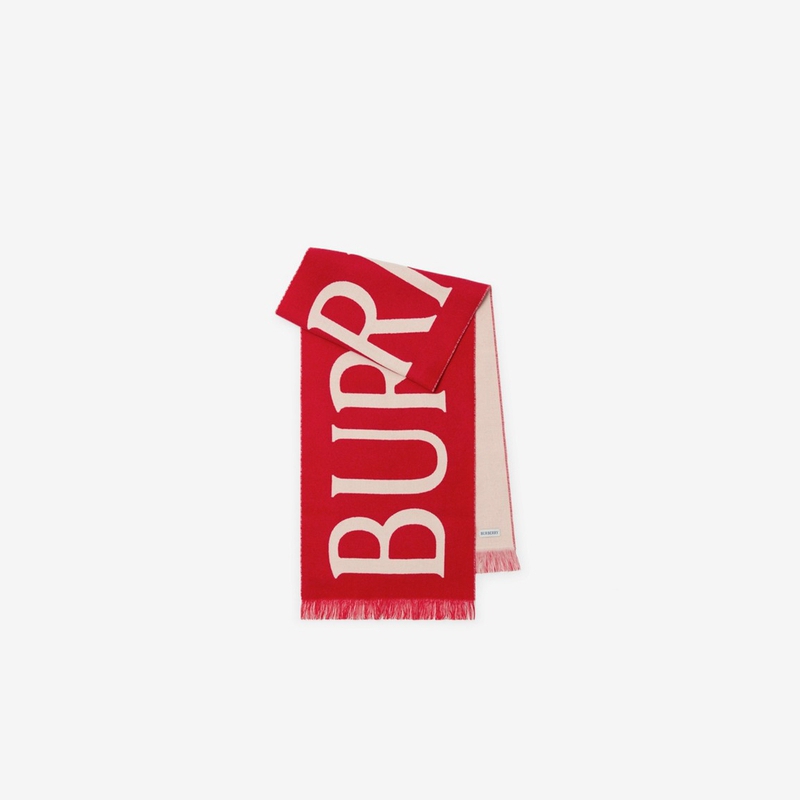 博柏利（BURBERRY）【马上红】男女徽标装饰羊毛围巾81095641商品图