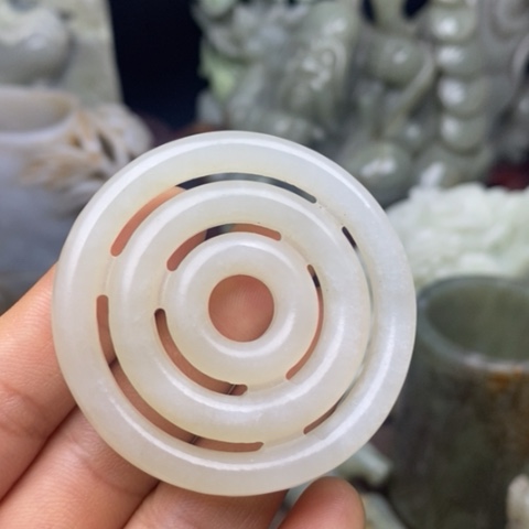 和田玉挂件把件摆件未镶嵌