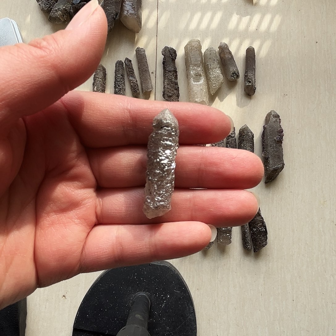 锐***啡珠宝半成品水晶未镶嵌