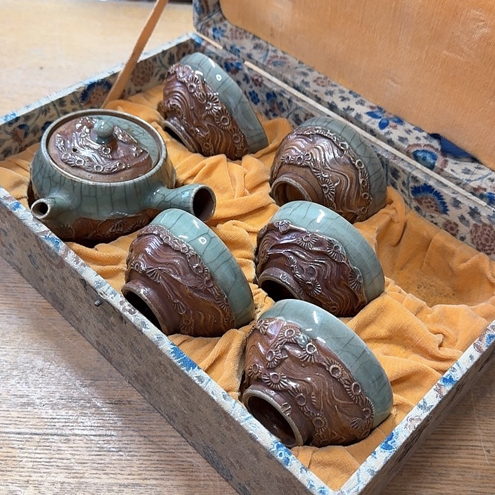 中古回流老物品，老茶杯123