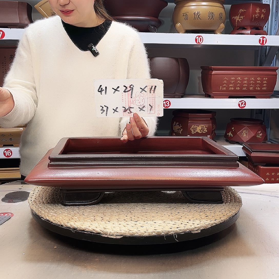 紫砂花盆紫砂花盆