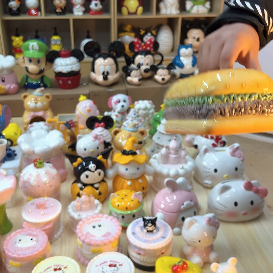 摆件陶瓷等行业中的应用