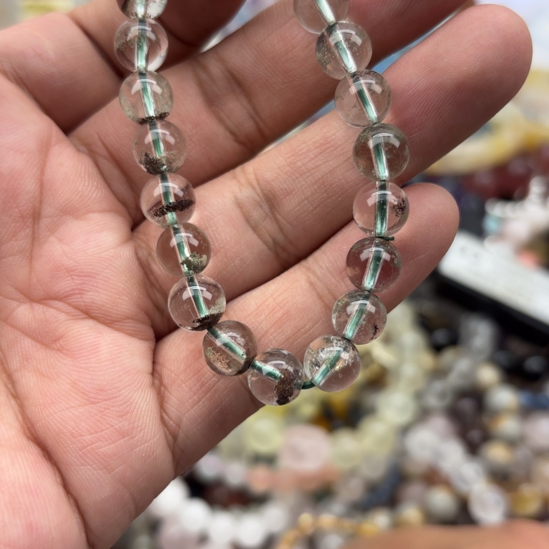 银S925镶嵌水晶手链