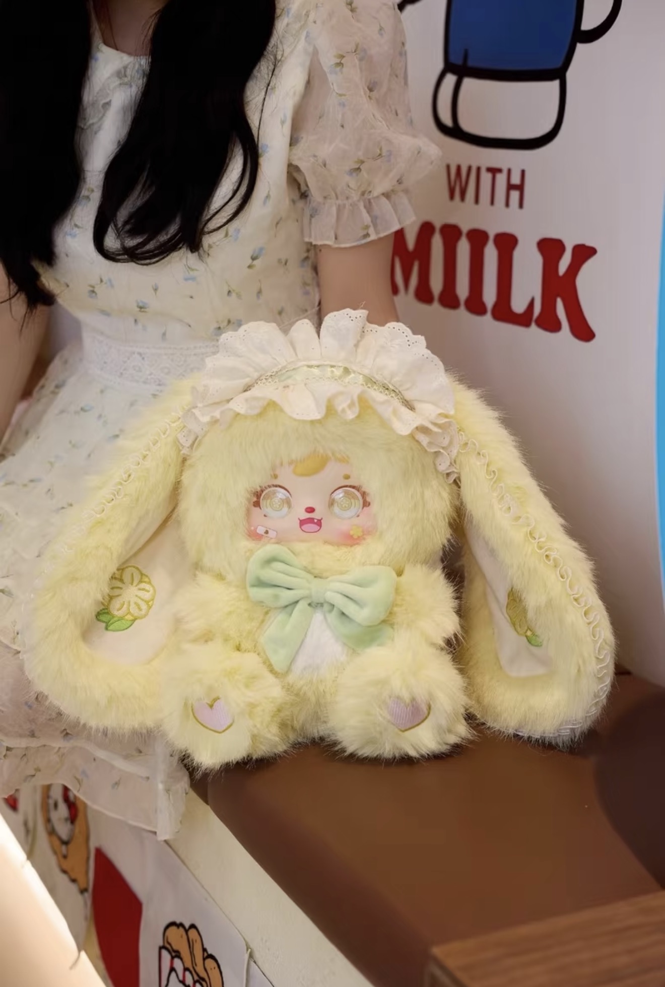 【平拆】三小毛兔兔精灵680%盲盒  家居摆件