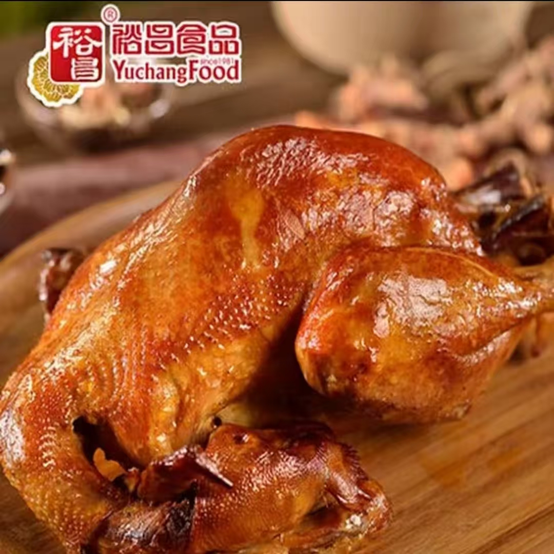哈尔滨裕昌老式烧鸡北派古法卤制森林鸡小笨鸡