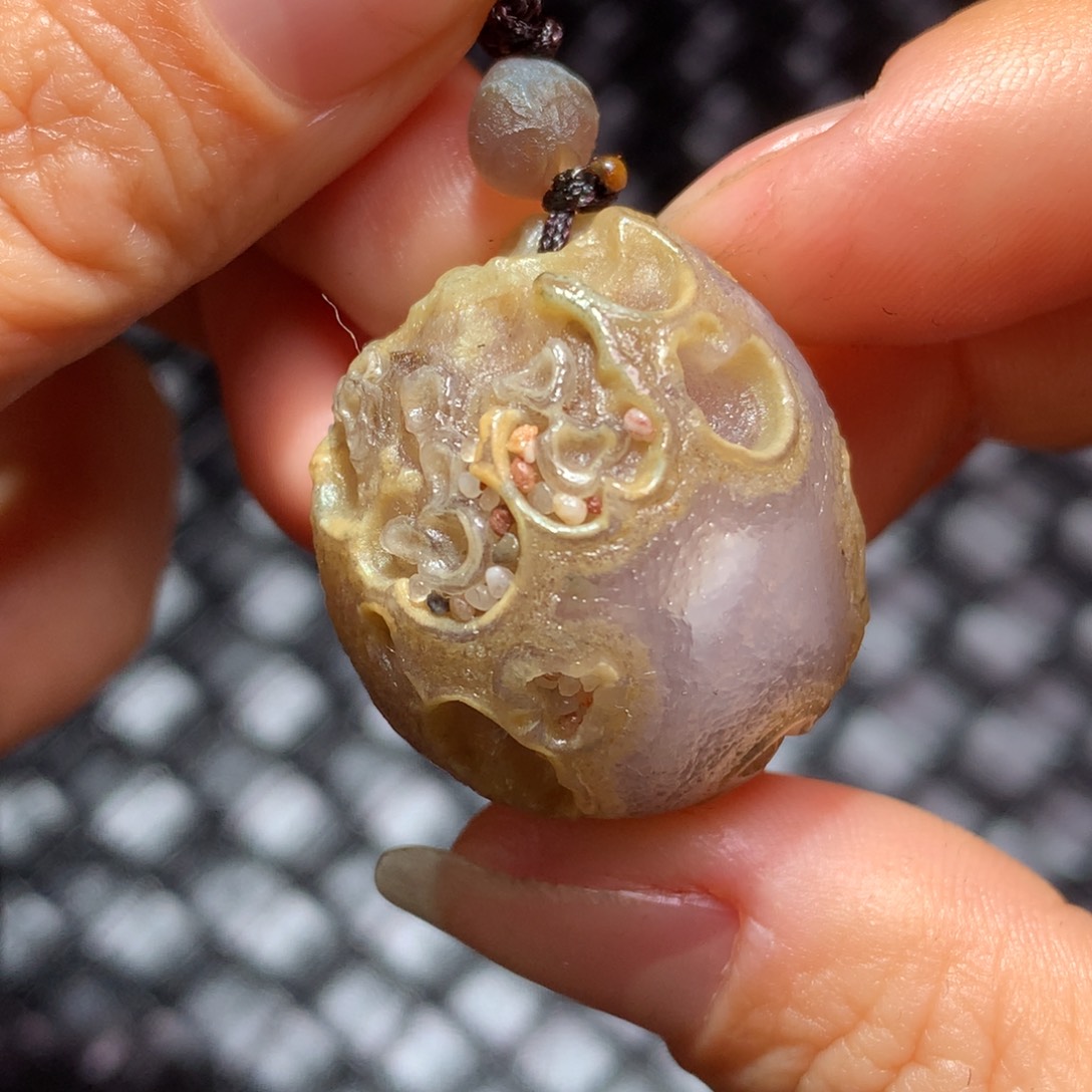 未镶嵌玛瑙/玉髓珠宝半成品