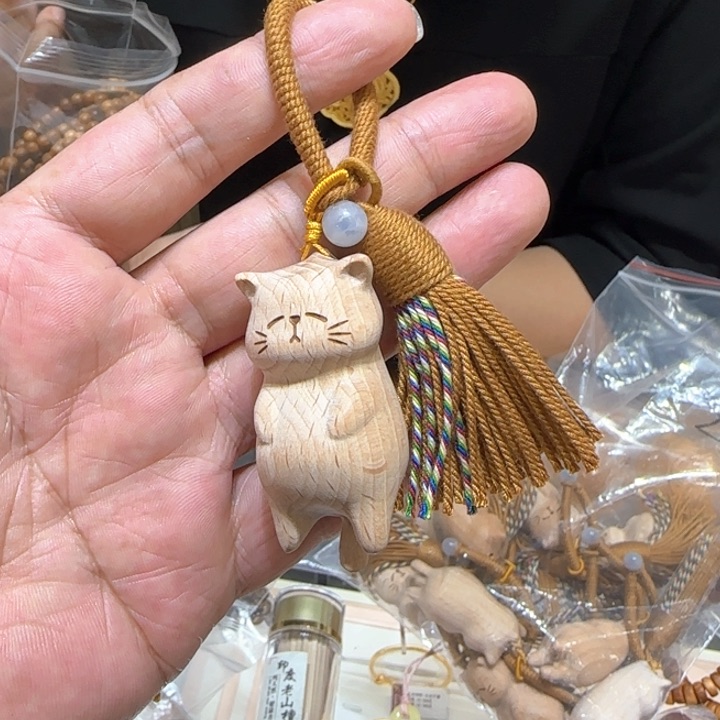 榉木猫猫猫猫挂件