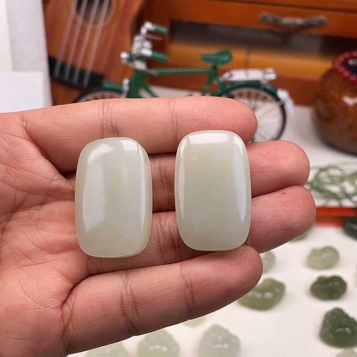 和田玉吊坠(不含链)未镶嵌多样性发一