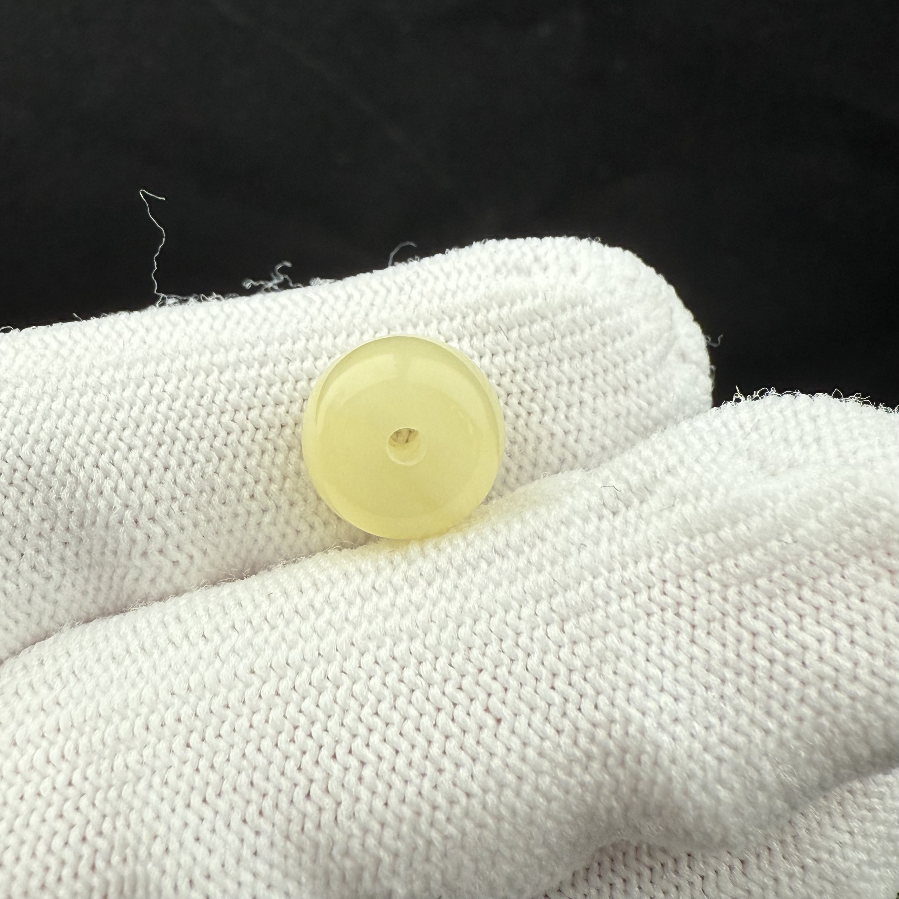J3834天然原矿蜜蜡 墩子 9.9*7.7mm一物一图 支持复检