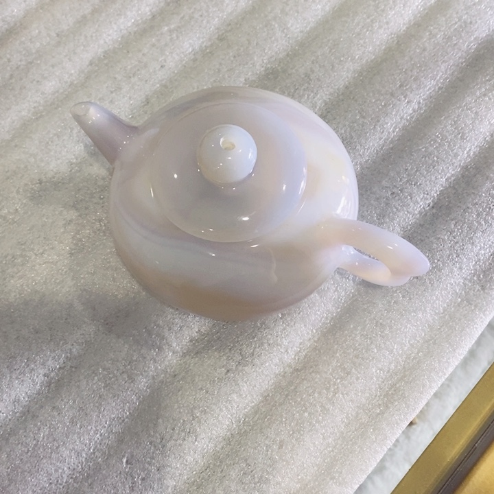 玛瑙/玉髓茶具未镶嵌啊*