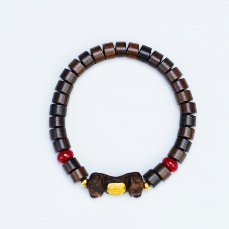 增香沉香木S 0251 精品手串单圈（无礼盒）