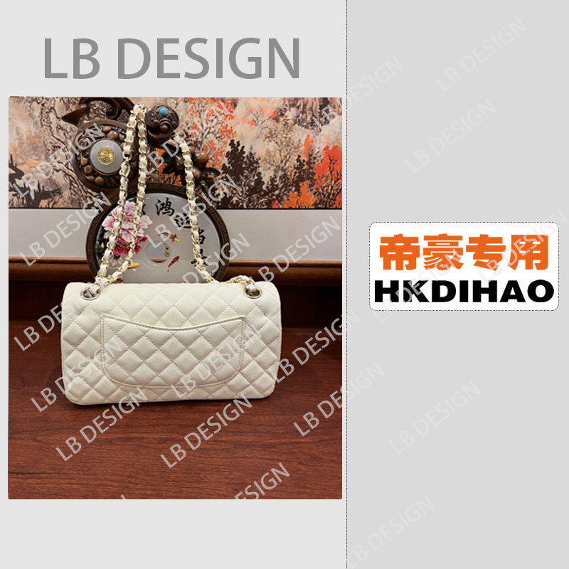 DESIGN【韩C123F白色25.5CM】手工打造真皮高端定制女士包