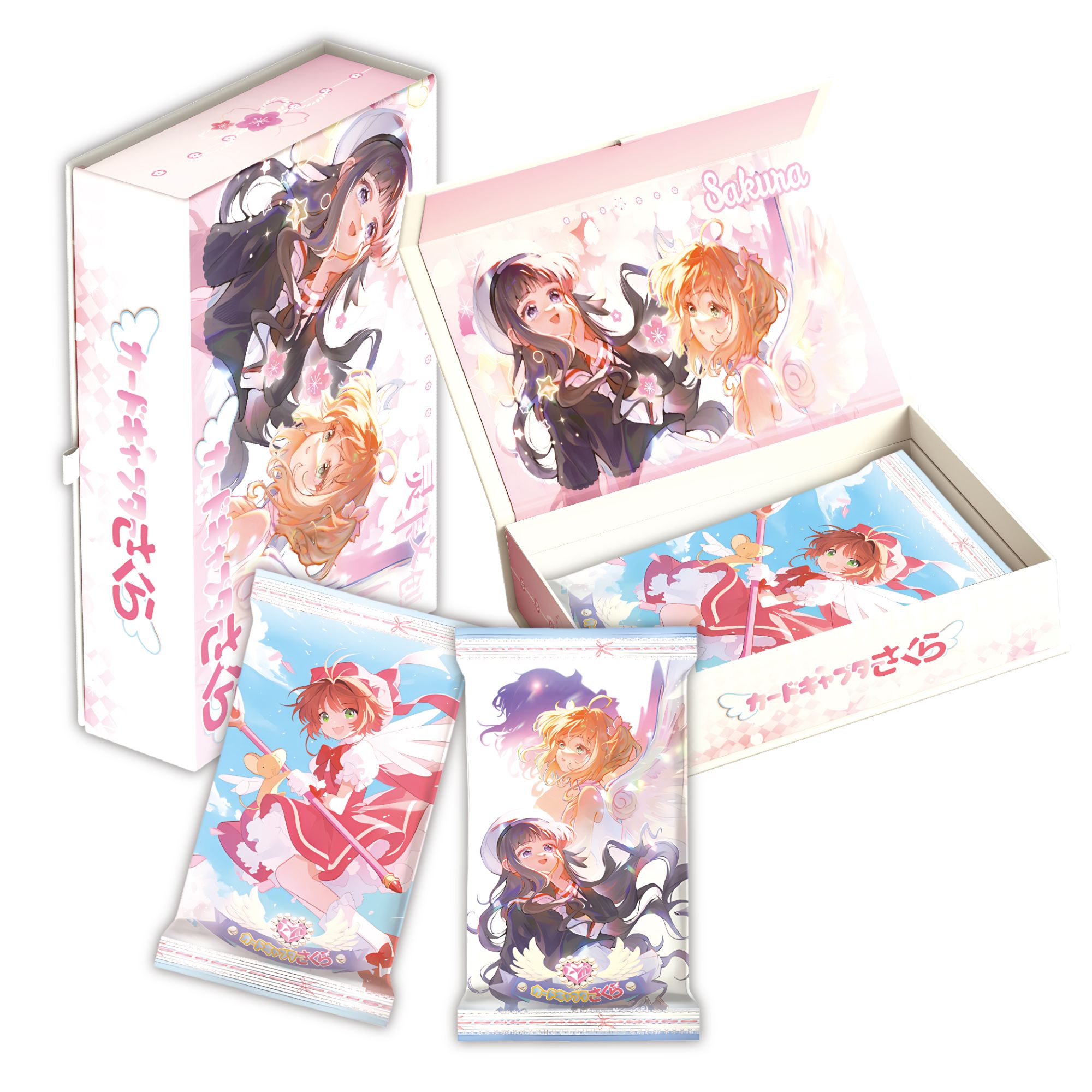 拆卡《新人吃吃》灵卡文创 《百变小樱》 二创动漫卡牌盲盒代拆 雾