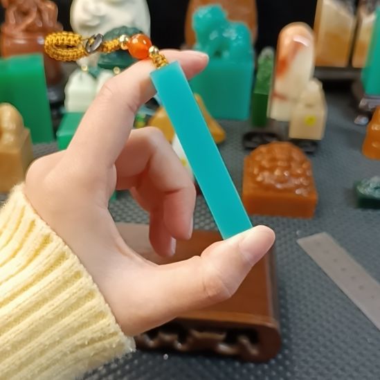 印石寿山石牙签章