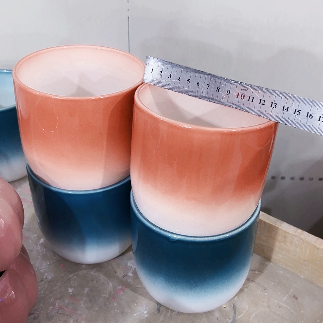 有孔，外贸尾单陶瓷花盆凑单10米包邮