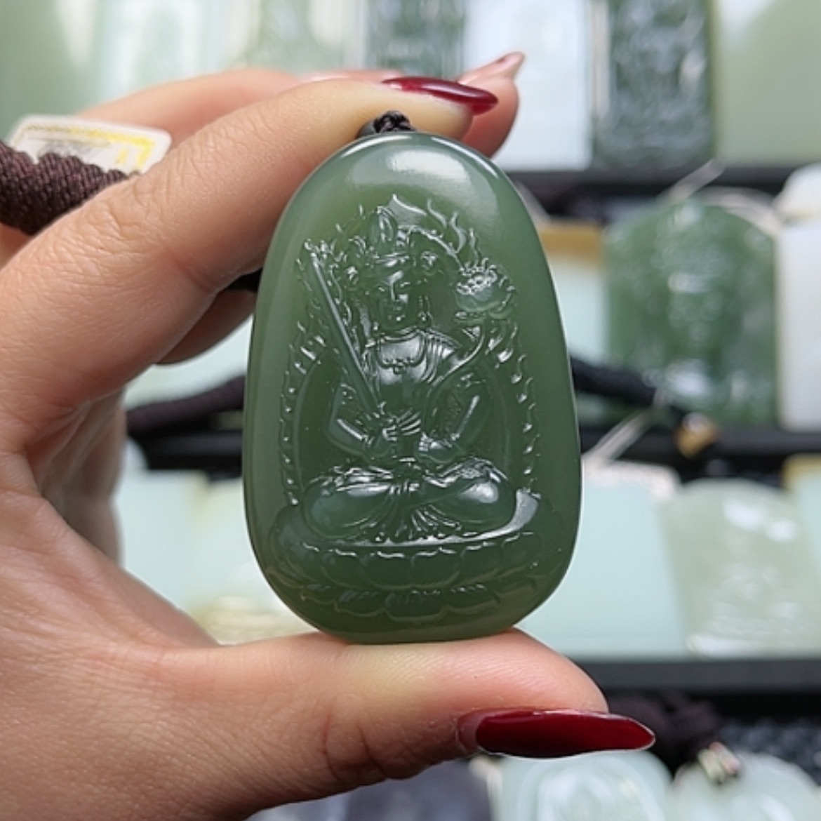 【闪购商品】和田玉颈饰未镶嵌巨**哥