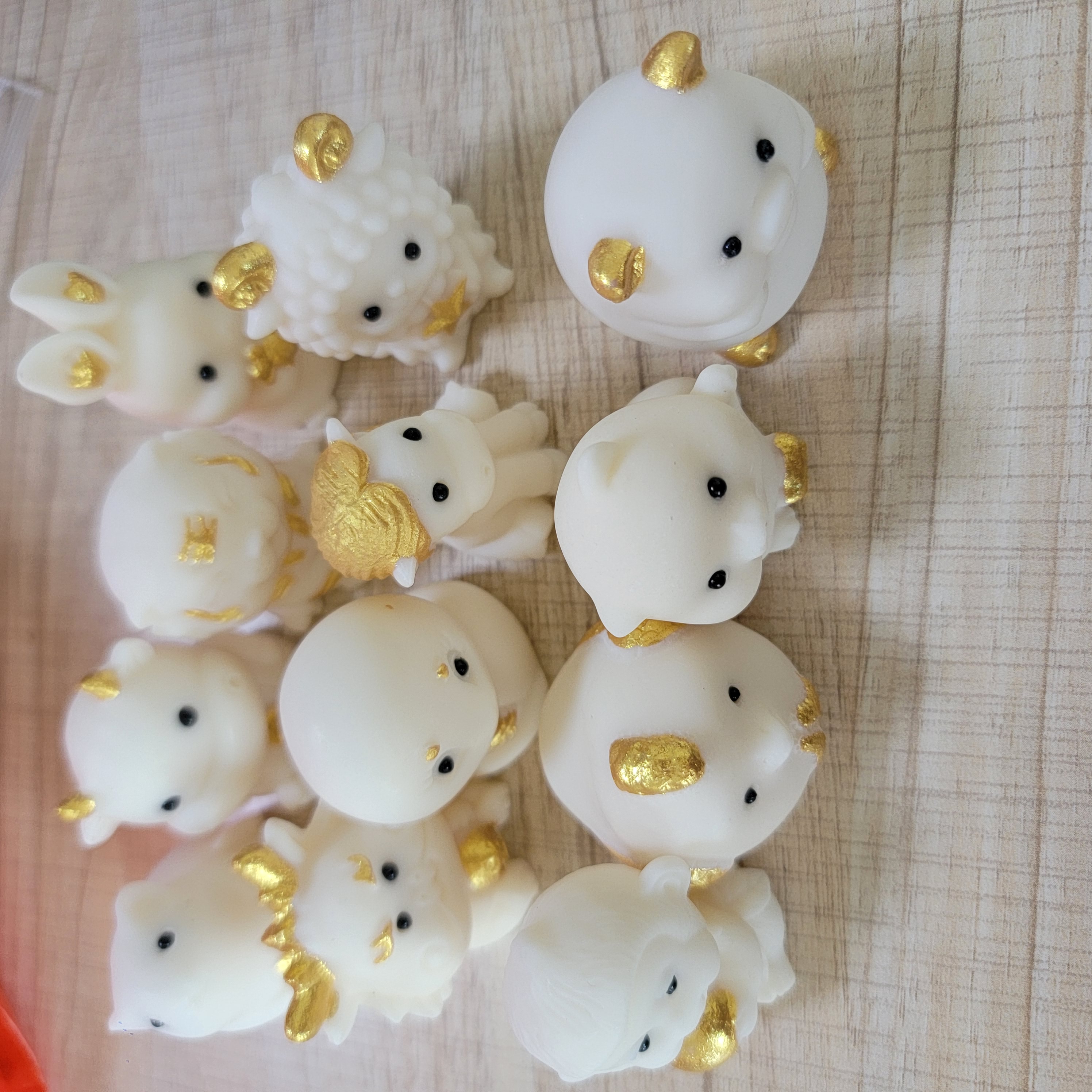 象牙果精美摆件十二生肖全套十二个