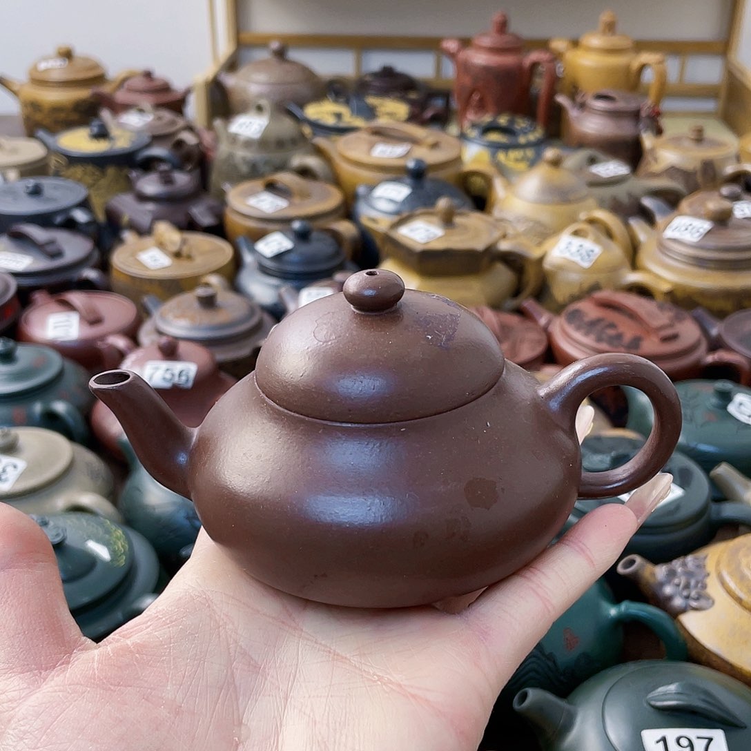 茶壶紫砂紫砂微瑕