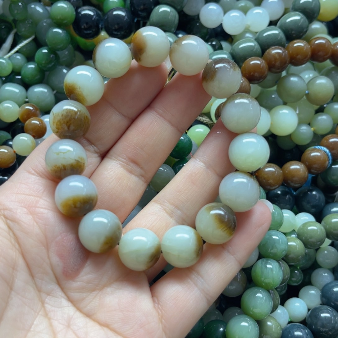 和田玉手链未镶嵌