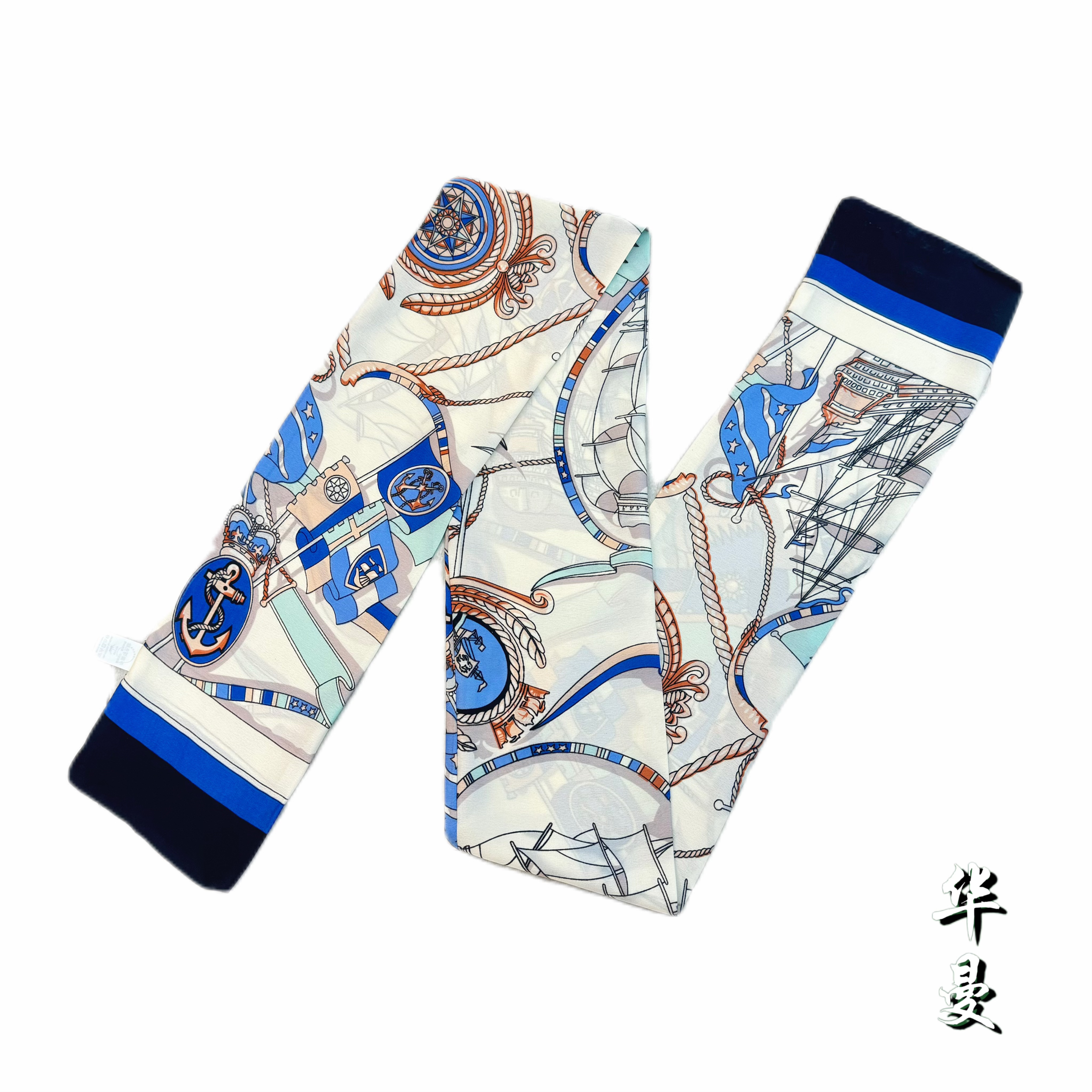 pd【千里兰舟】新中式长条装饰职业领巾气质时尚飘带