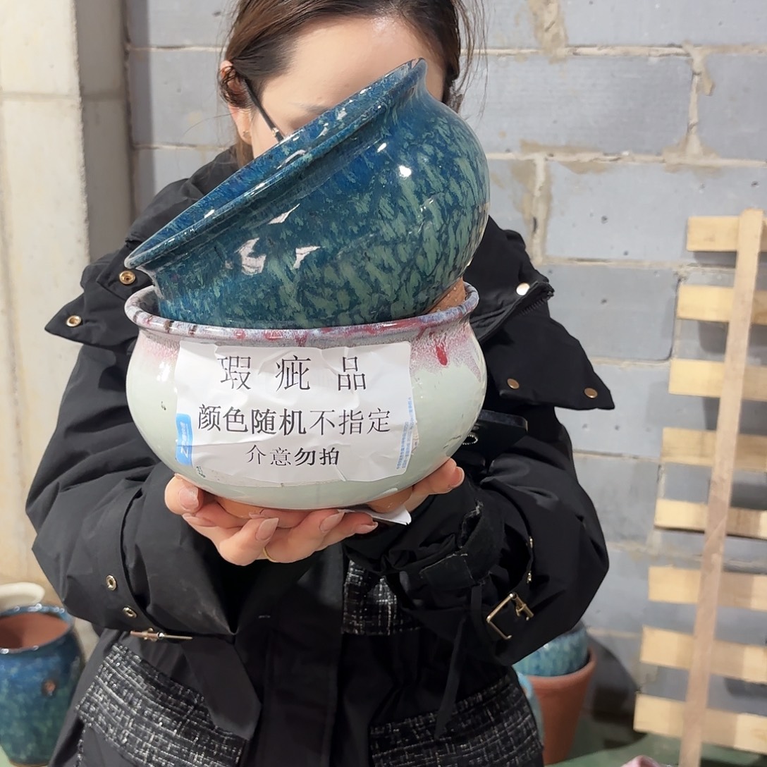 红陶瑕疵高12/20两个