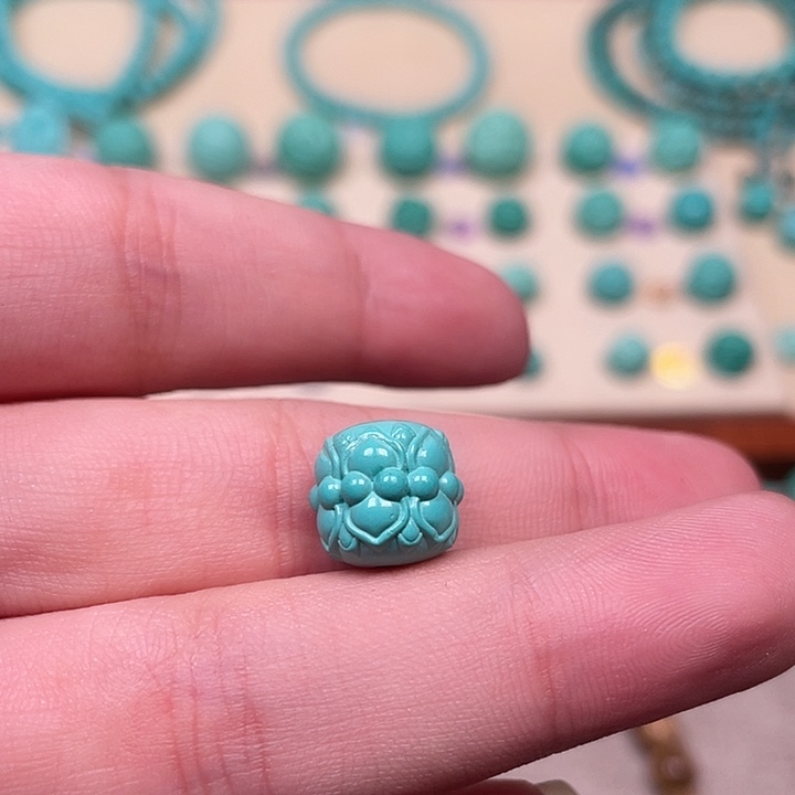 云见匠心手作雕刻配饰，尺寸12